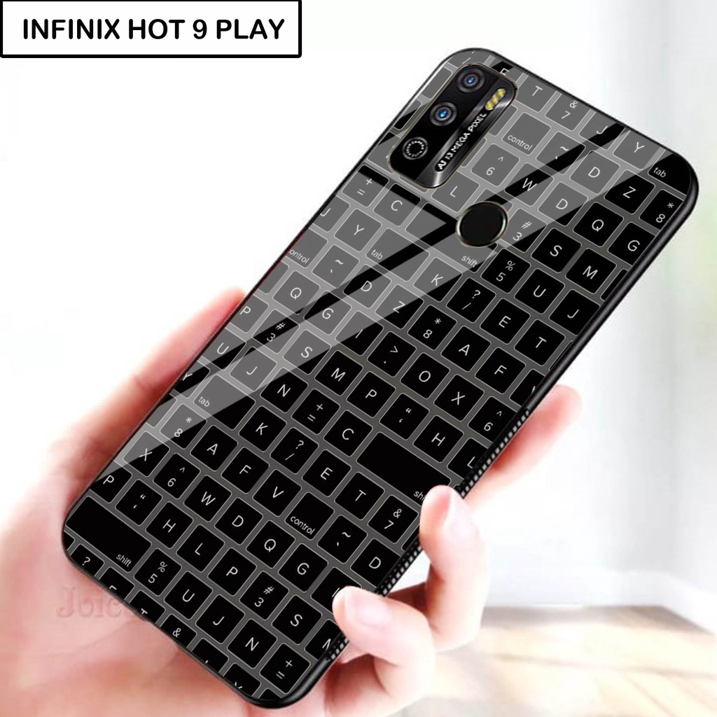 Softcase Kaca For INFINIX HOT 9 PLAY - Case Handphone INFINIX HOT 9 PLAY [T59].