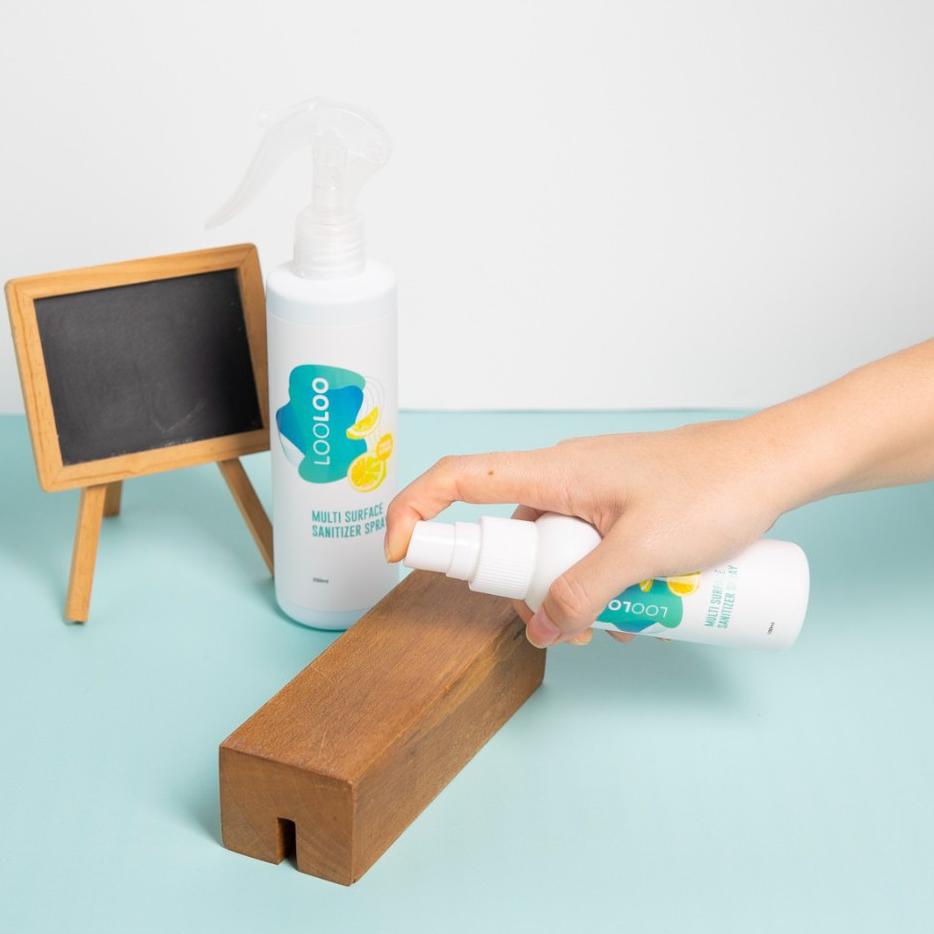 Terbaru LooLoo Home Multi Surface Sanitizer Spray Duo . .. . ..