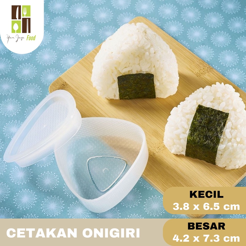 Cetakan Onigiri Sushi Nasi Bento Jepang Anti Lengket