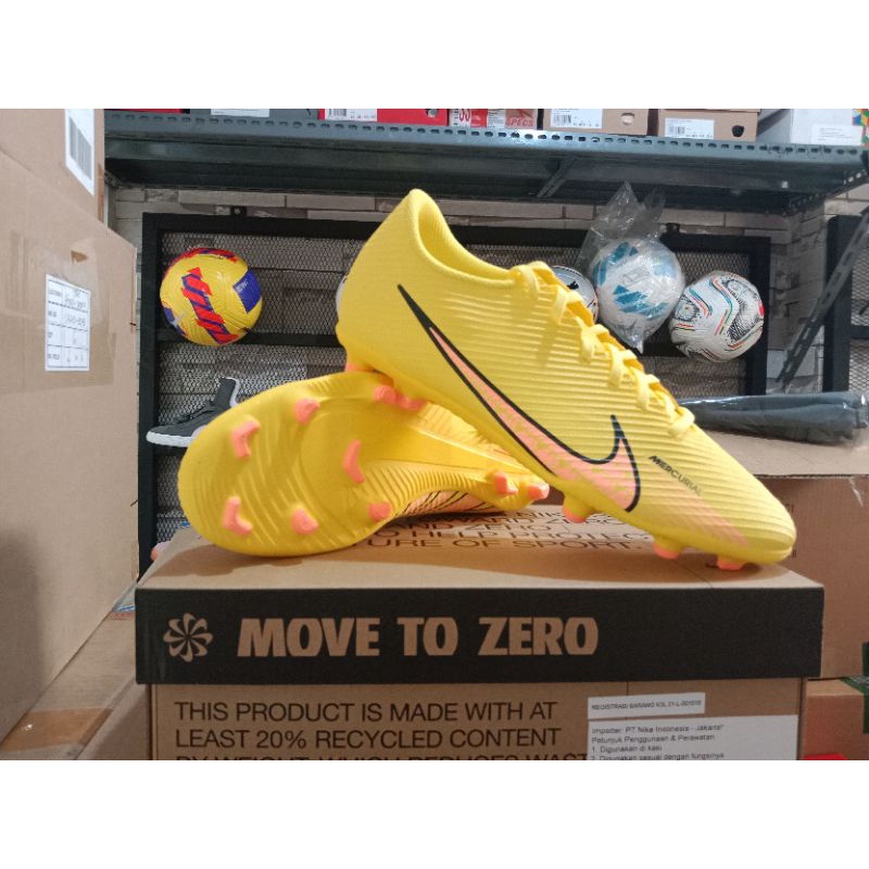 NIKE VAPOR 15 CLUB FG/MG YELLOW STRIKE