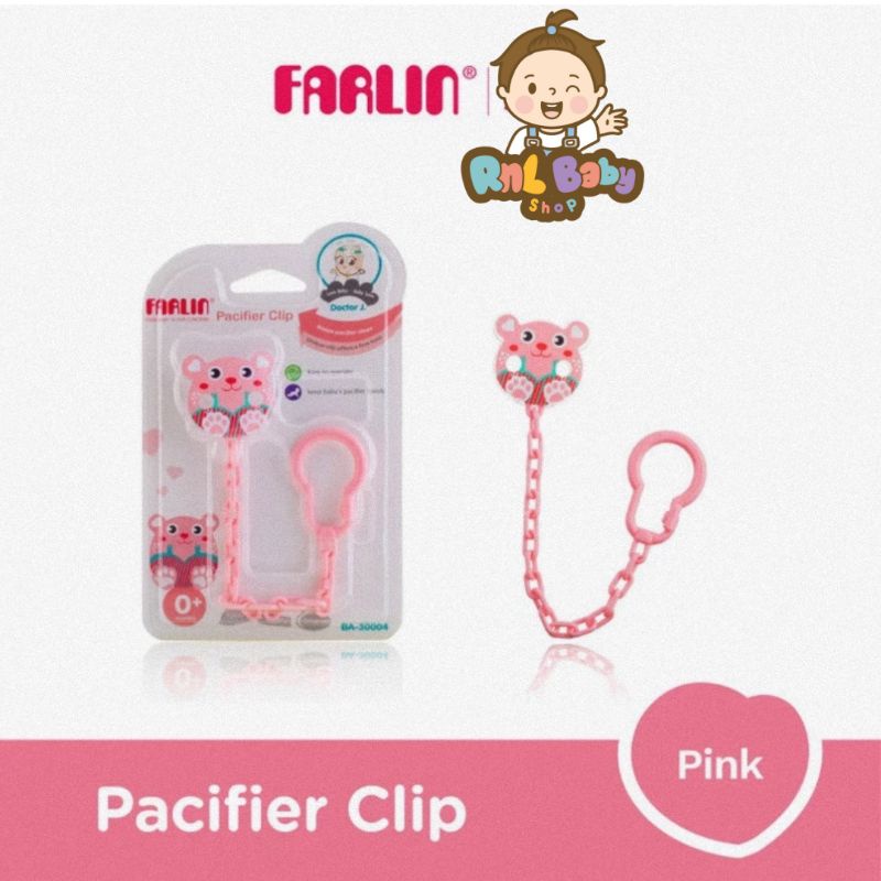 Farlin Pacifier Clip - Klip Gantungan Rantai Empeng Dot