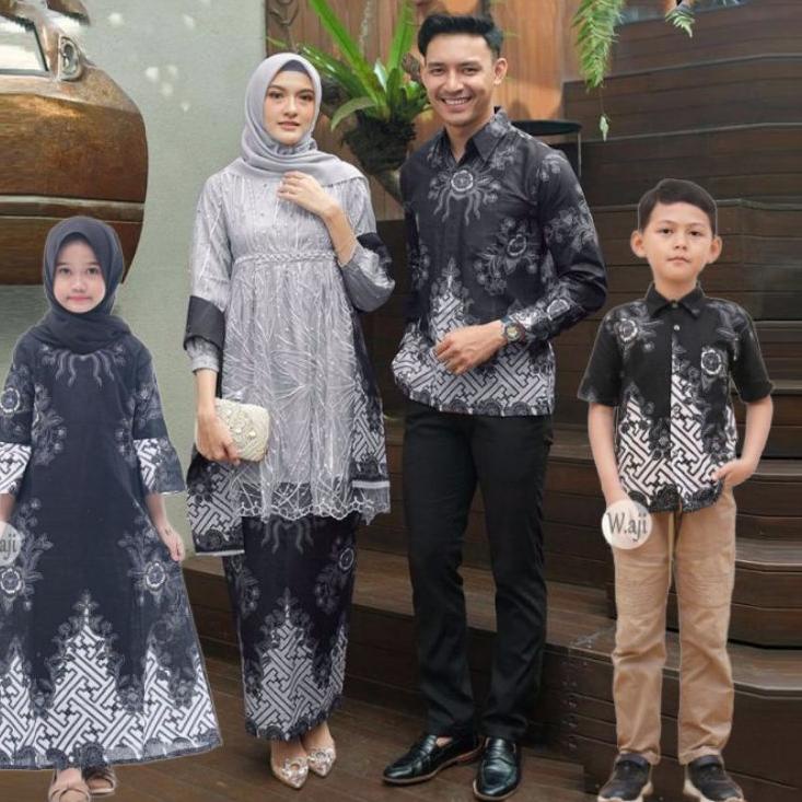 Harga Termurah Batik couple family batik couple keluarga batik couple kebaya moderan  batik couple a