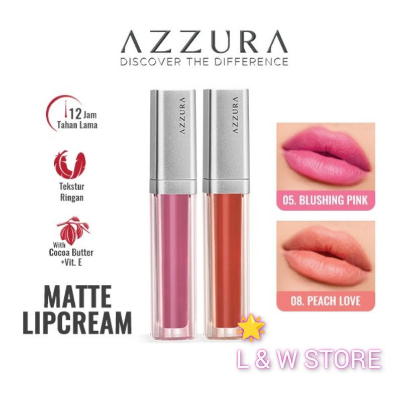 Azzura Lip Cream Ombre 4gr/Lip Cream Ombre