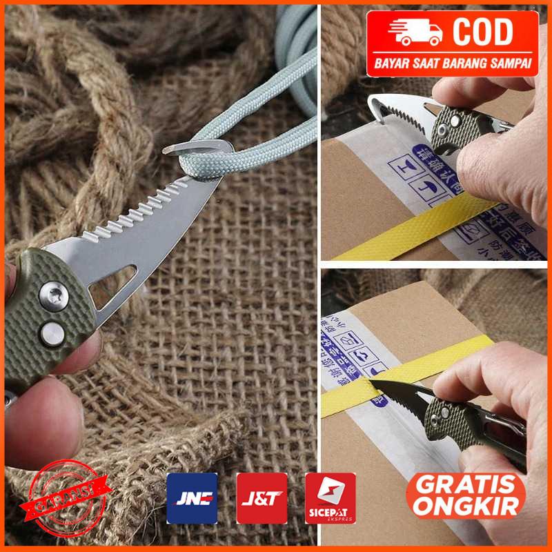 Pisau Lipat Pembuka Paket Folding Express Package Knife C441