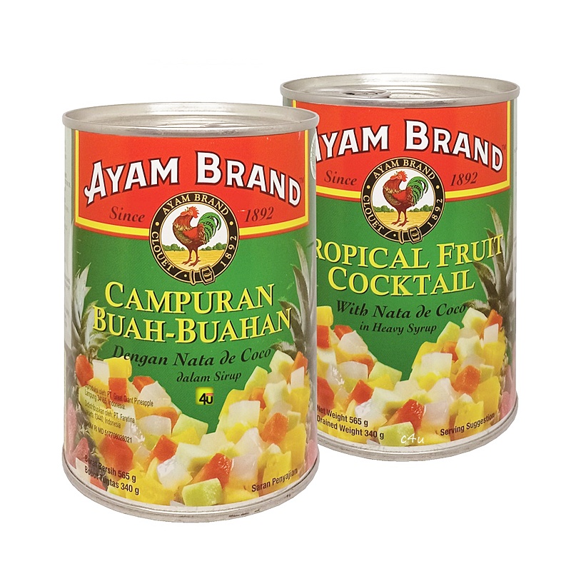 

Ayam Brand - Campuran Buah Buahan dan Nata de Coco - 565g