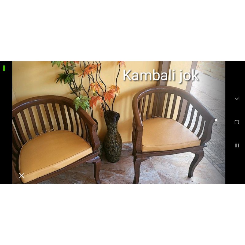 SARUNG+ISI BUSA jok kursi { BETAWI KURUNG } OSCAR ANTI AIR WARNA NUGGET/COKLAT MUDA ( berkualitas ),