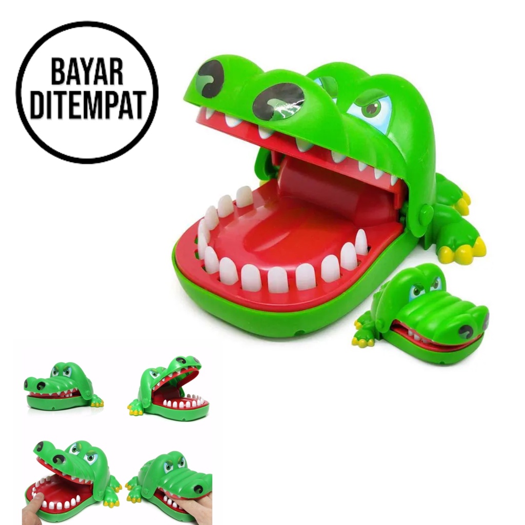 Jual BWDO Mainan Anak Gigi Buaya Gigit Crocodile Dentist Gigit Jari ...