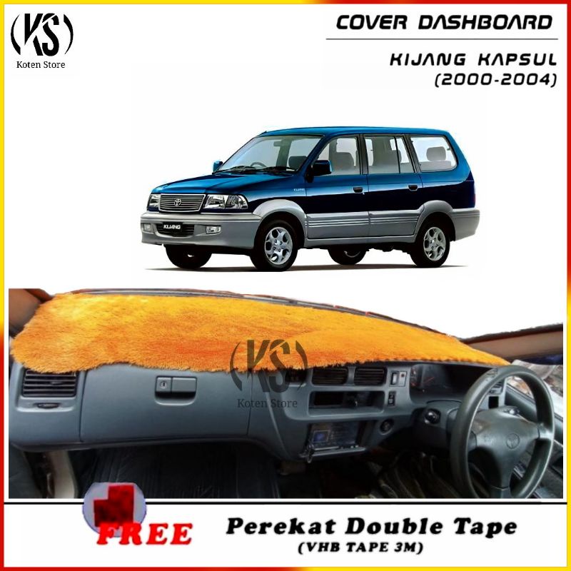 Alas Bulu Dashboard Mobil Kijang Kapsul / LGX / Krista / SGX / LSX / SSX