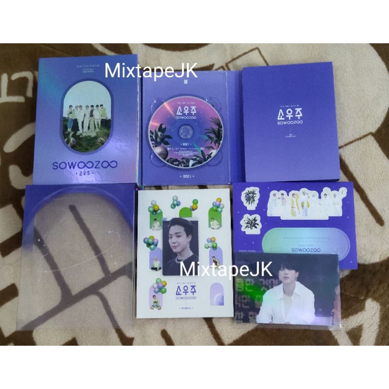 WTS BTS DVD Sowoozoo Fullset unsealed, Wingstour Jimin