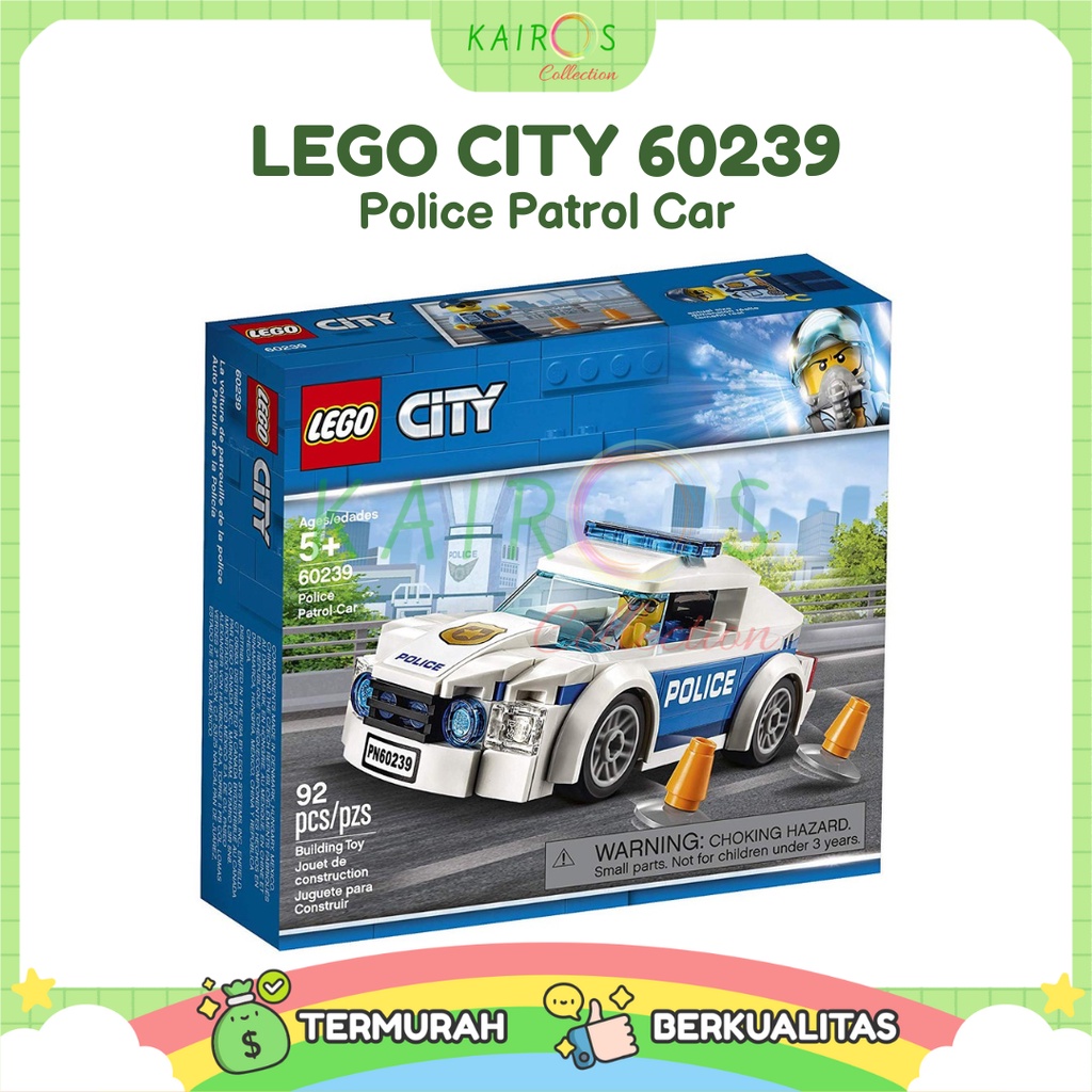 LEGO City Police Patrol Car 60239