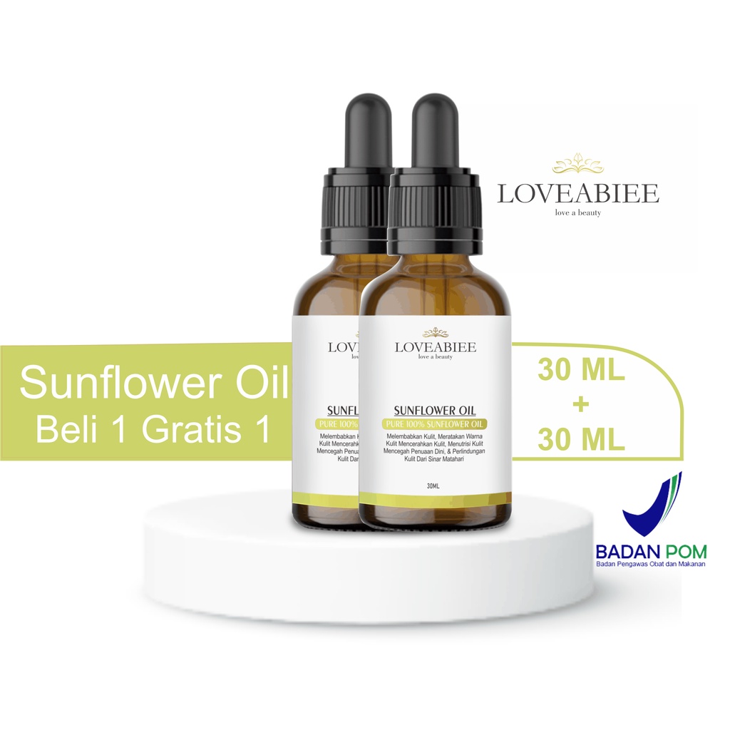 Sunflower oil 30 ML Beli 1 Gratis Sunflower oil 30 ML (Dapat 60ML)