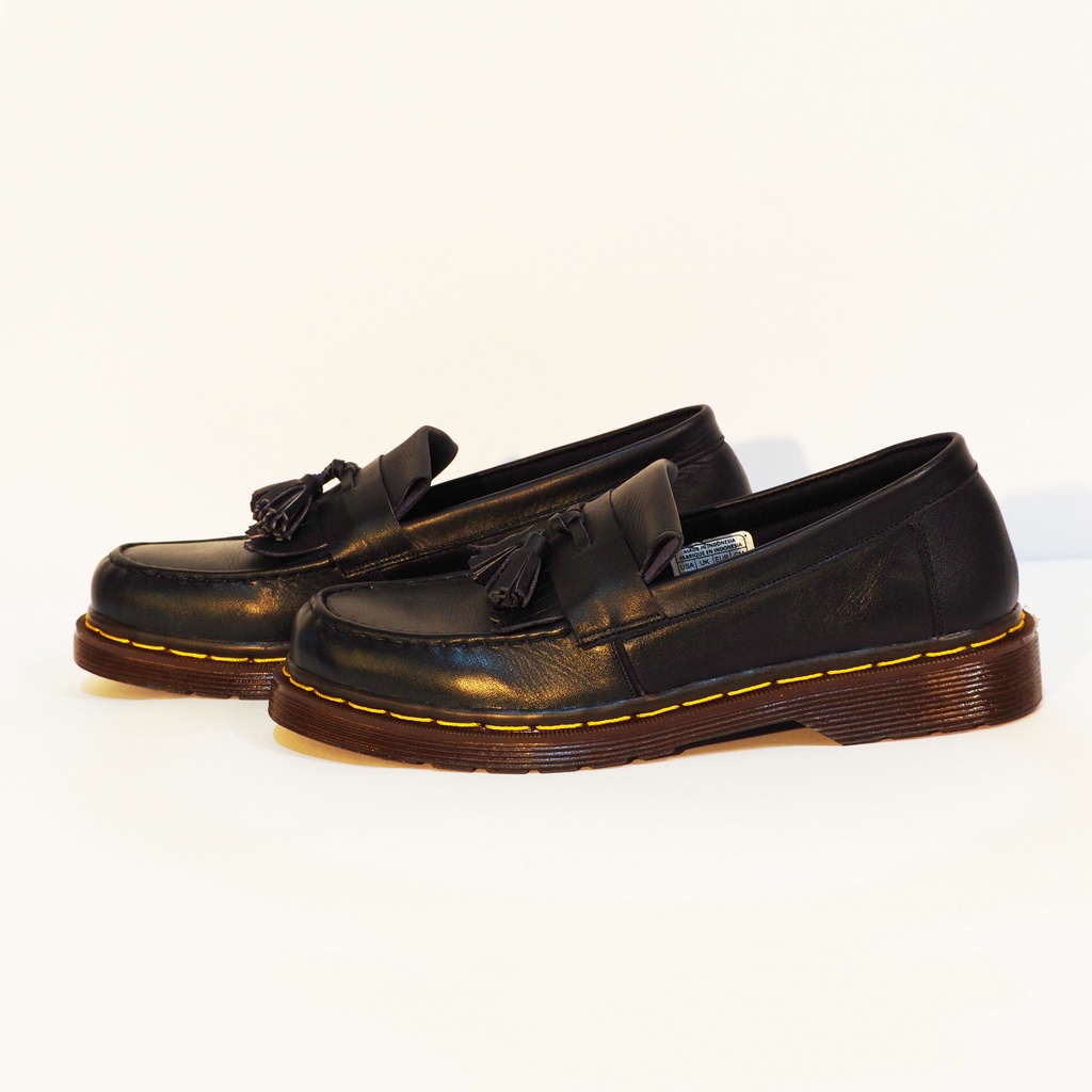 Sepatu kulit Asli Pria Slip On Loafers Formal | SB NARA BLACK