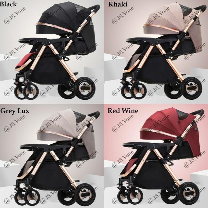 Kereta Dorong Bayi Baby Bliss x Nevi Baby / Baby Stroller 2 Arah BillT