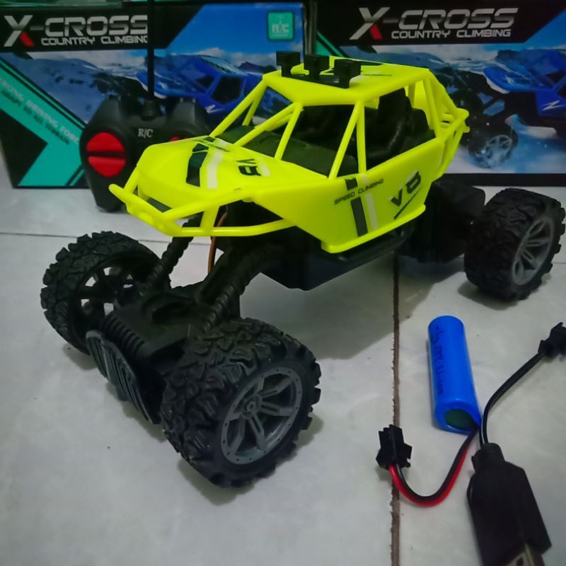 Mobil Remote RC Mini Offroad Baterai Cas