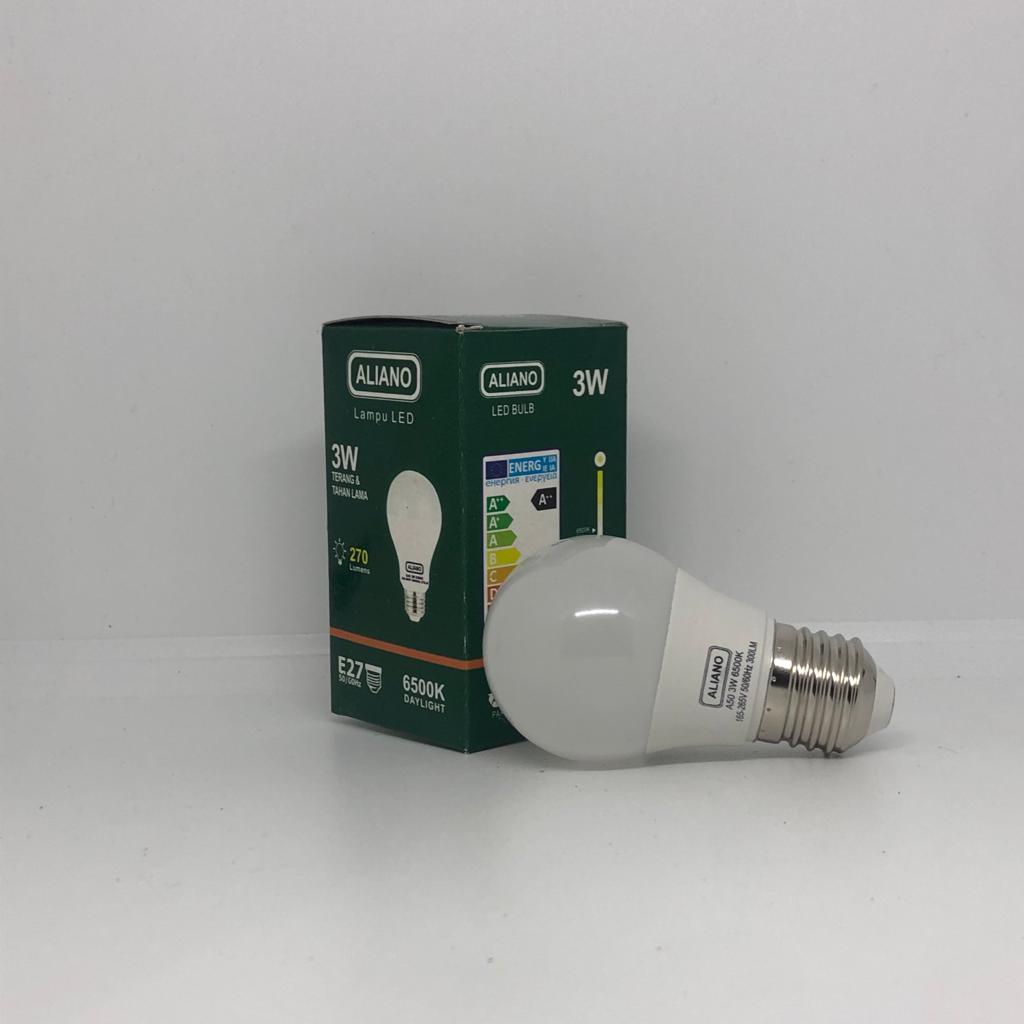 Lampu LED Aliano 3w - Bohlam LED Bulb 3 Watt - Lampu LED Murah Bagus