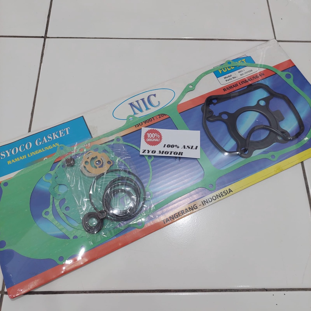 PAKING GASKET CVT FULL SET MIO J ASLI 100% YAMAHA FINO MIO GT ORI