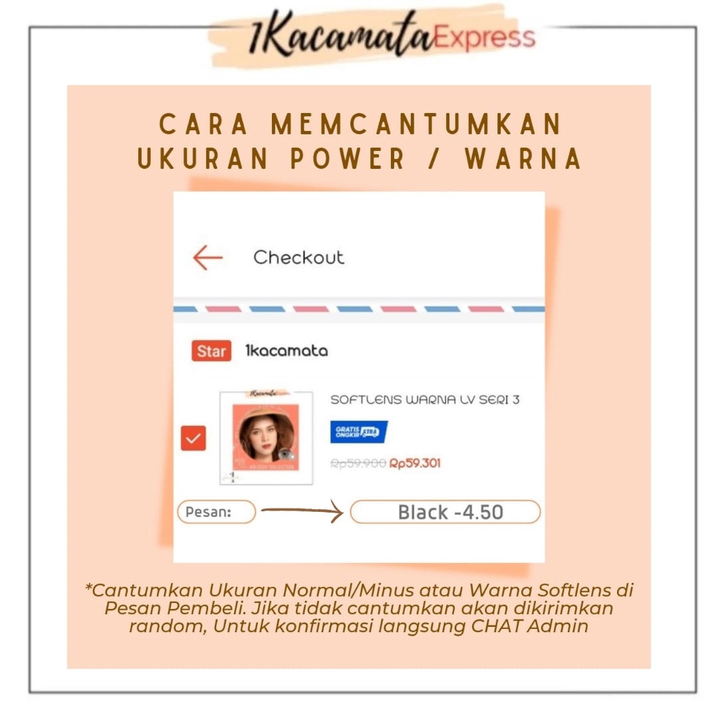 SOFTLENS WARNA MINUS EUROPA NEXT VARIAN MINUS KECIL