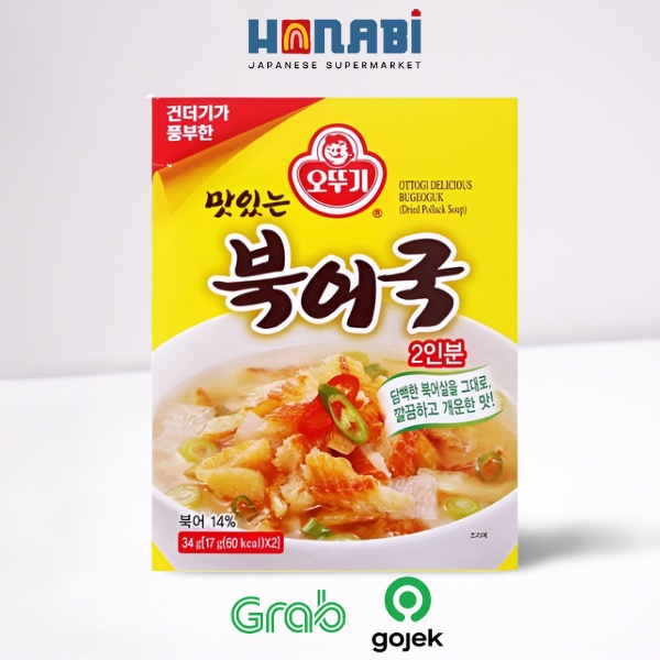 

Ottogi Dried Pollack Soup 34g - Sup Bugeoguk Made In Korea