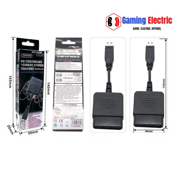 Converter stik ps2 ke ps3 converter stik single dragon