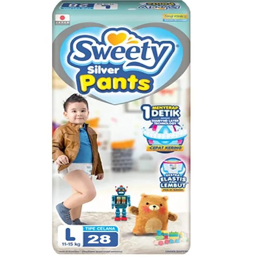 ↰ SWEETY SILVER PANTS S32/M30/L28/XL26/XXL24 / Sweety Silver Pants / Sweety Silver Pants M30 / Sweet