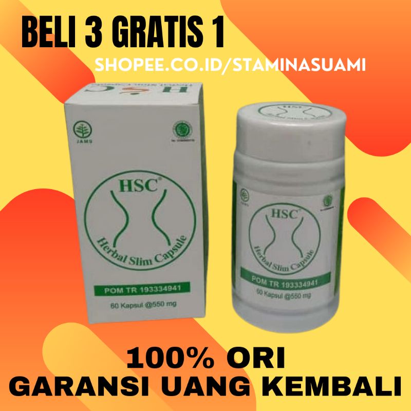 HSC HERBAL SLIM CAPSULE PELANGSING DIET BADAN HSC ORIGINAL