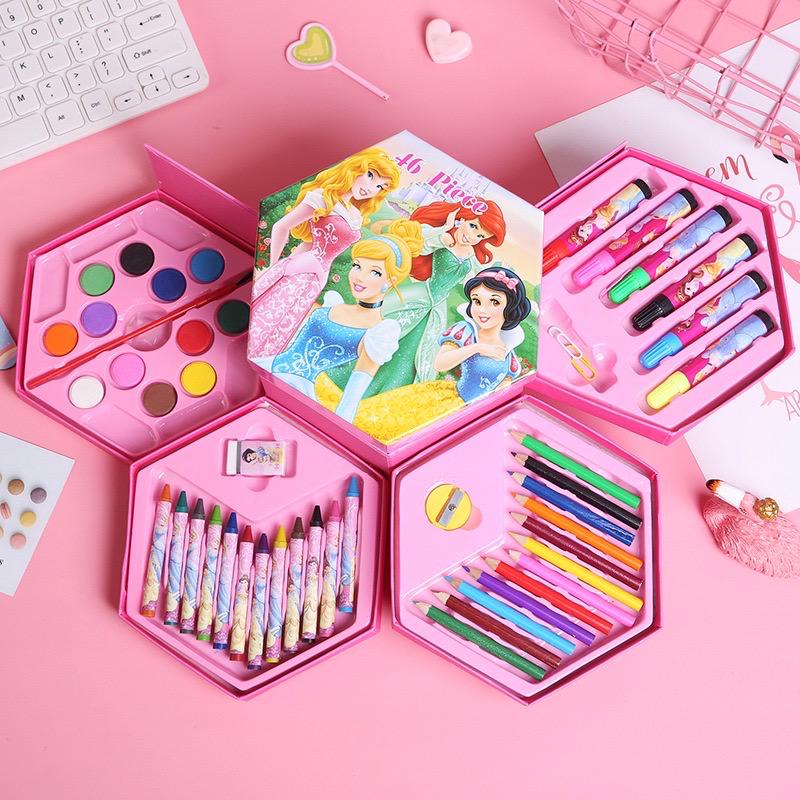 CRayon Set KARAKTER isi 46 pcs  / Crayon SET