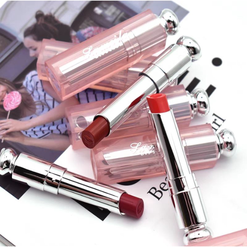 Lameila Love Pink Lipstick Lipglos 1009 By AURORA