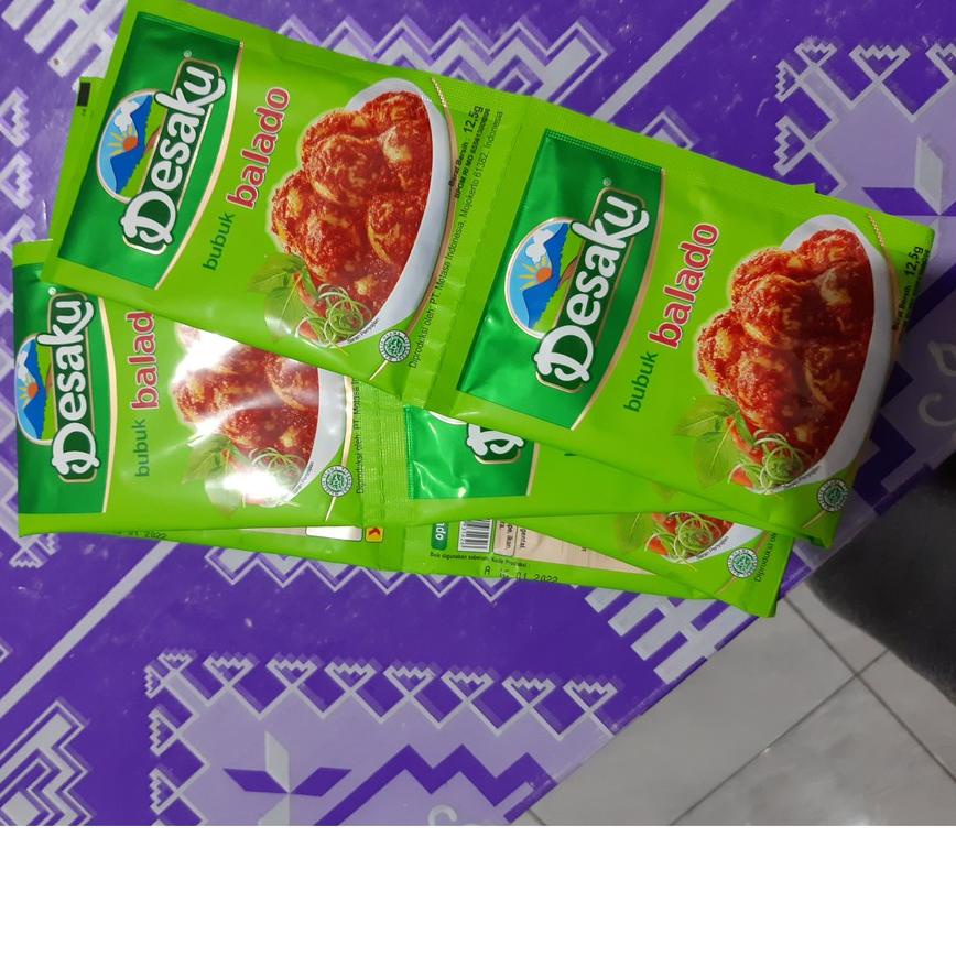 

READY ✅Desaku Bumbu Spices Ketumbar, Kunyit Bubuk, Balado Pack isi 20, dan 24 pcs|RA4