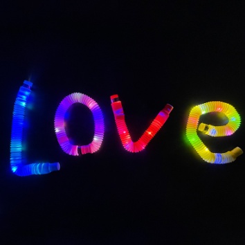 [MH] Mainan Anak Pop Light LED Tubes - Mainan Pipa Selang Pipes Poplight Viral Popled Sensory Toys