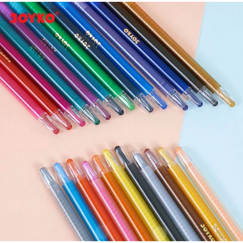 Krayon putar joyko 24 warna/Twist crayon joyko 24 colour