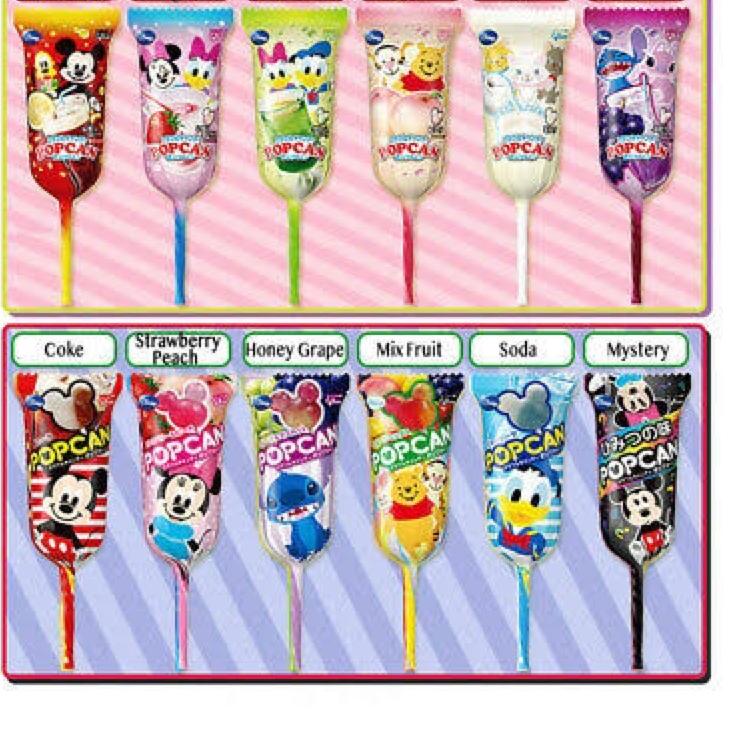 

ARTc1C6o--Disney Glico Popcan Candy Lolipop Classic Original Japan Permen Lolipop