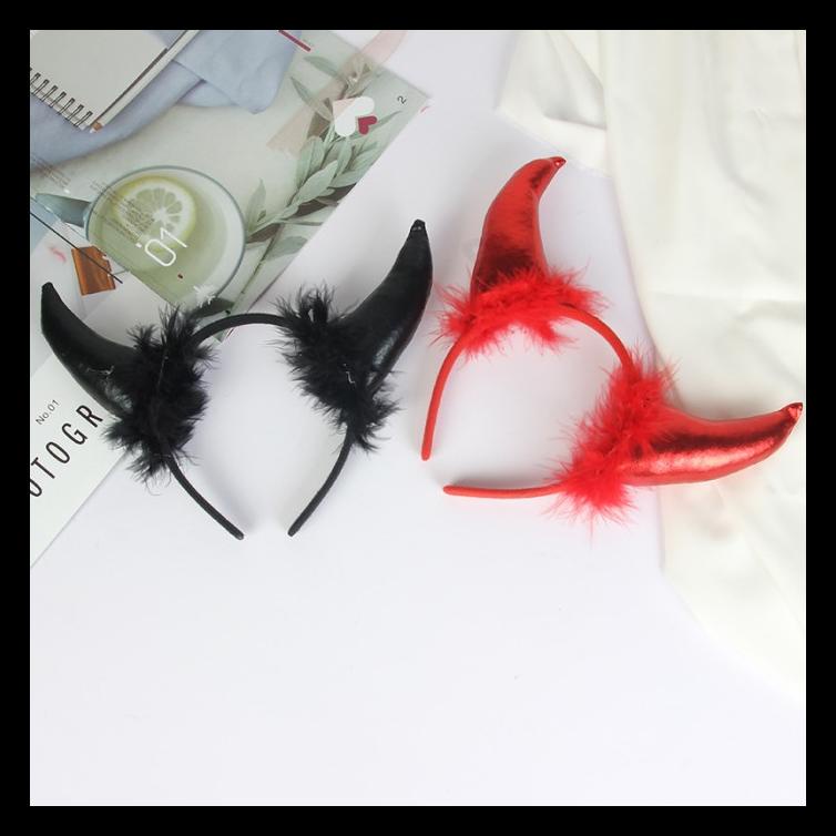 

BANDO TANDUK DEVIL KOSTUM PESTA NATAL HALLOWEEN MURAH TANDUK IBLIS