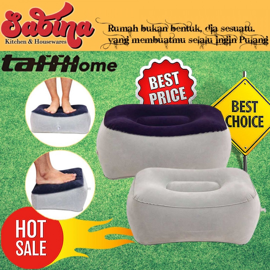 Bantal Relaksasi Tiup Angin Traveling Portabel Inflatable Relaxing