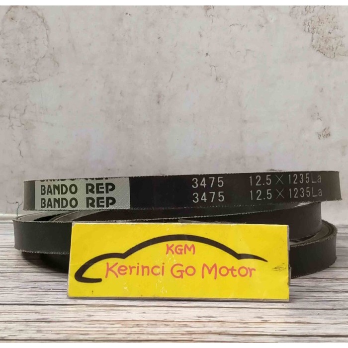 BANDO VAN BELT REP-3475 V BELT TALI KIPAS REP3475 FAN BELT BENANG