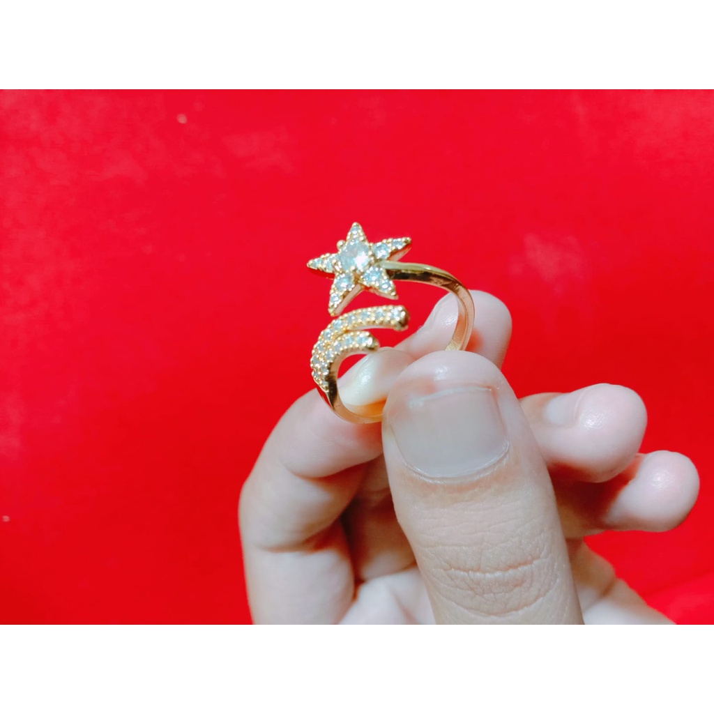 [cod] 809 cincin titanium antikarat viral model bintang