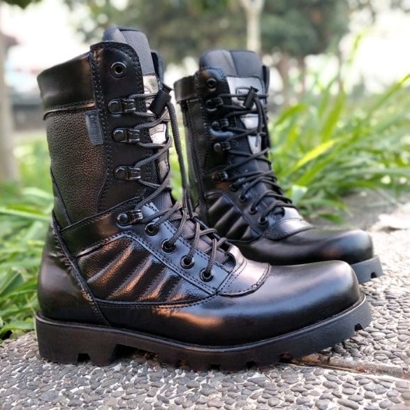 Sepatu pdl pria raider full kulit sapi terlaris | Sepatu pdl tni polri terlaris