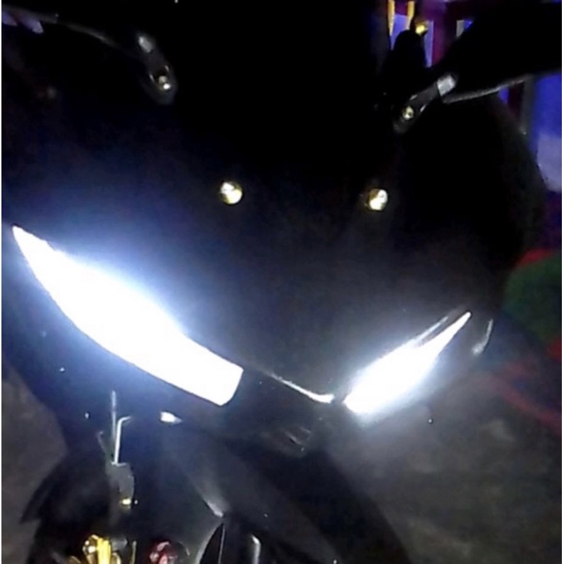 Lampu Led HS1 H4 PUTIH Vixion/Bison/R15/Mx king/Verza/CB 150R/Scopy fi/CBR 150/Klx/Ninja 150 Dan universal all motor