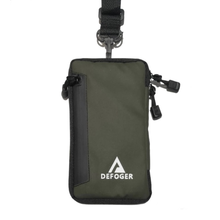 tas hp hanging wallet anti air - hanging wallet kartu dan handphone Defoger