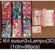 

Special + BUBLE WRAP TEMPAT KOTAK PENSIL KODE 3D LAMPU LED 3 susun 3 MODE NYALA/ KALKULATOR ✔
