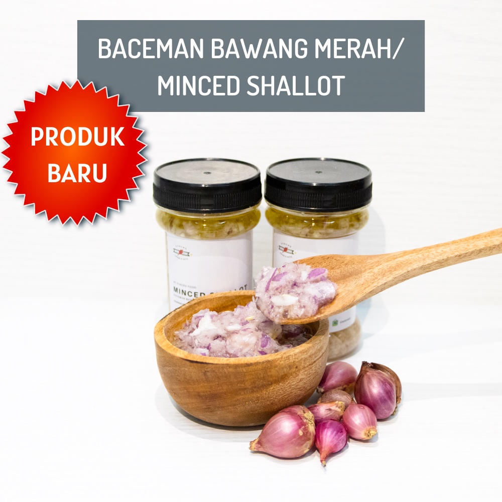 

Minced Shallot by Stacks Food 150ml (Baceman Bawang Merah dalam Minyak | Dibuat saat pesanan masuk)