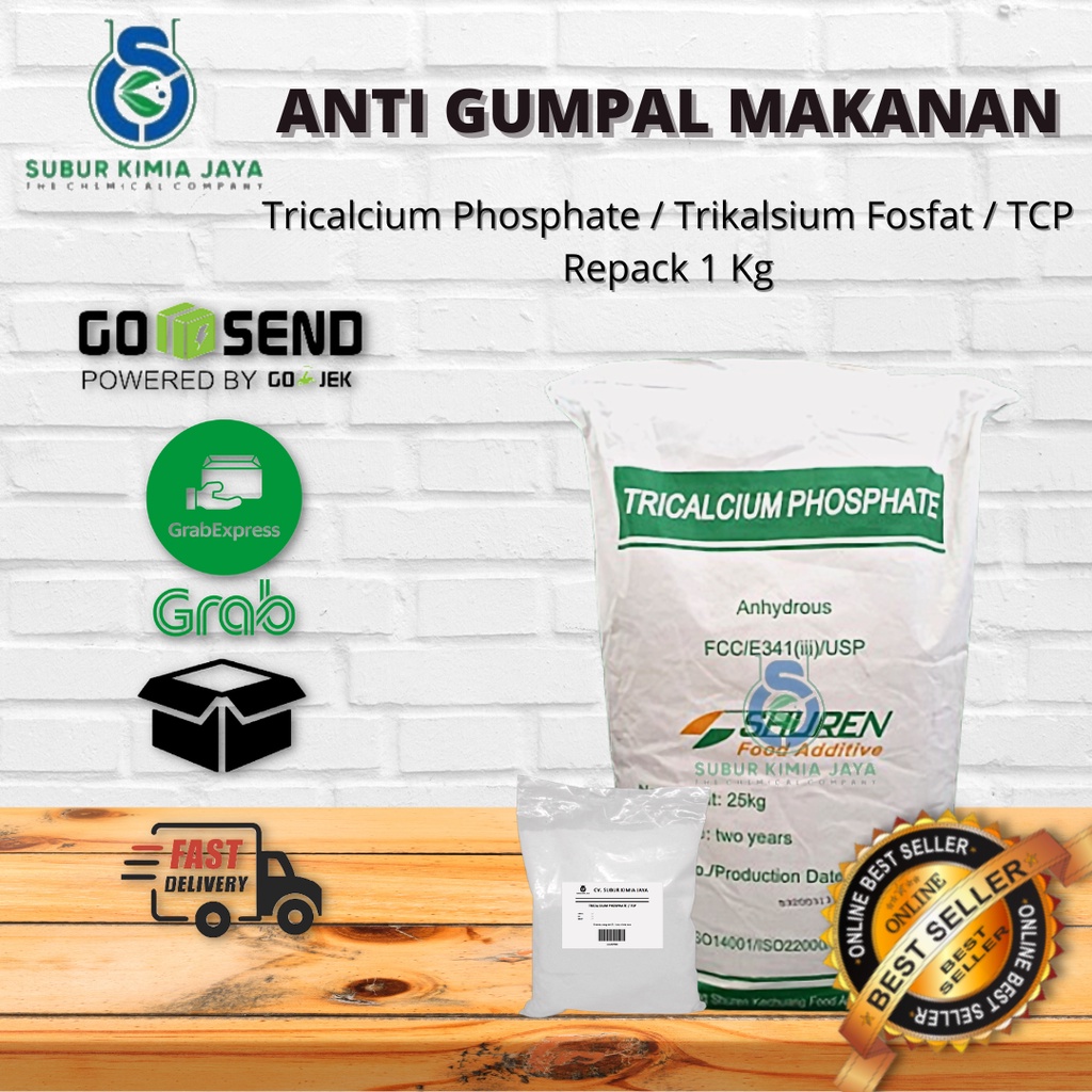 

Tricalcium Phosphate TCP Anti Kempal 1kg