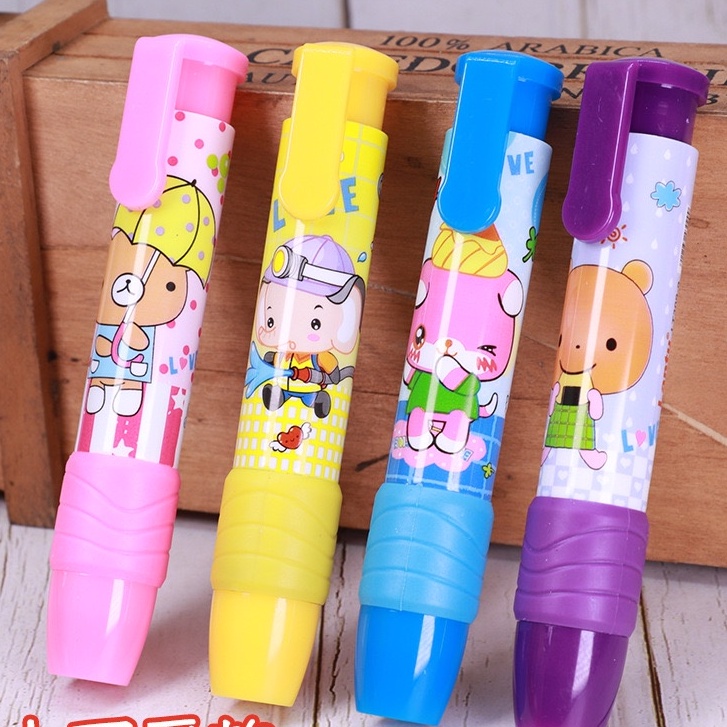 PENGHAPUS MEKANIK PENSIL MOTIF SANRIO KUROMI MELODY / PENGHAPUS PENSIL MEKANIK / PENGHAPUS KARAKTER