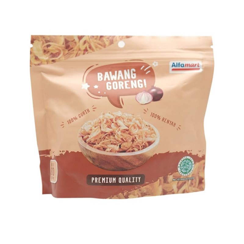 

Alfamart Bawang Goreng Pouch 60 g