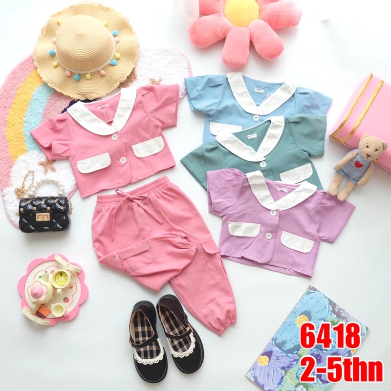 ANITA LONG SET . STELAN ANAK PEREMPUAN KUALITAS PREMIUM