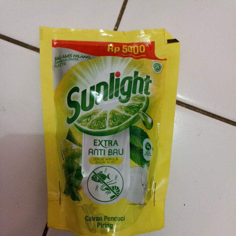 Sunlight jeruk nipis & Daun Mint 210 ml