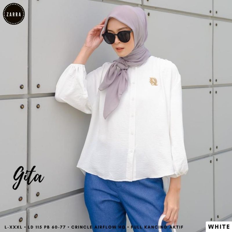 (BISA COD) GITA  BLOUSE WANITA ORIGINAL PRODUK TERBARU