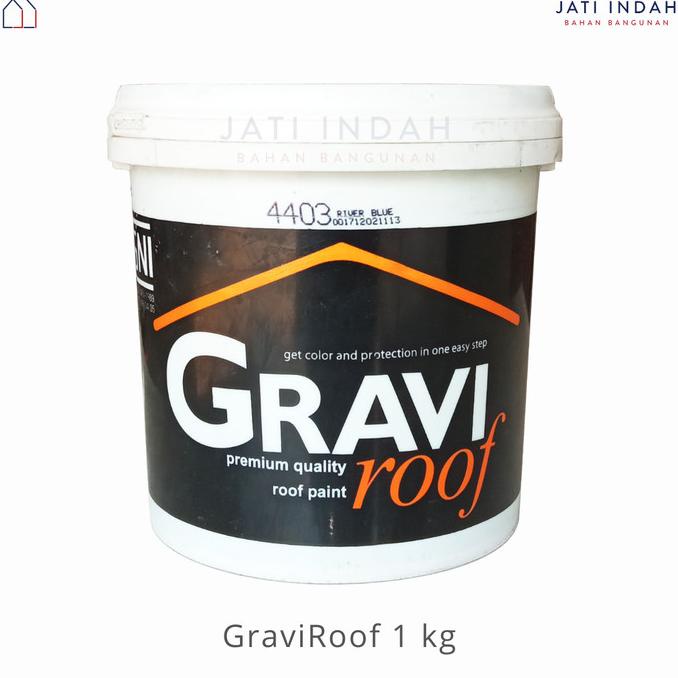 %$%$%$%$] GRAVI ROOF CAT MULTI PURPOSE 1 KG TEMBOK GENTENG PAVING LAPANGAN