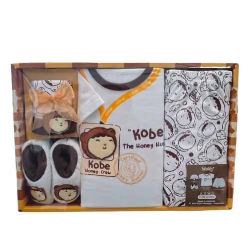 Kiddy 11148 Baby Gift Set Milk Farm Paket Perlengkapan Baju Bayi Baru Lahir