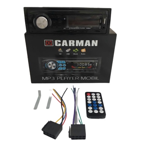 Single din carman mp3 bluetooth tape mobil carman mp3 bluetooth