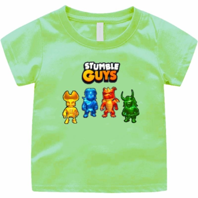 KAOS BAJU ANAK T-SHIRT STUMBLE GUYS PLAYERS GAME